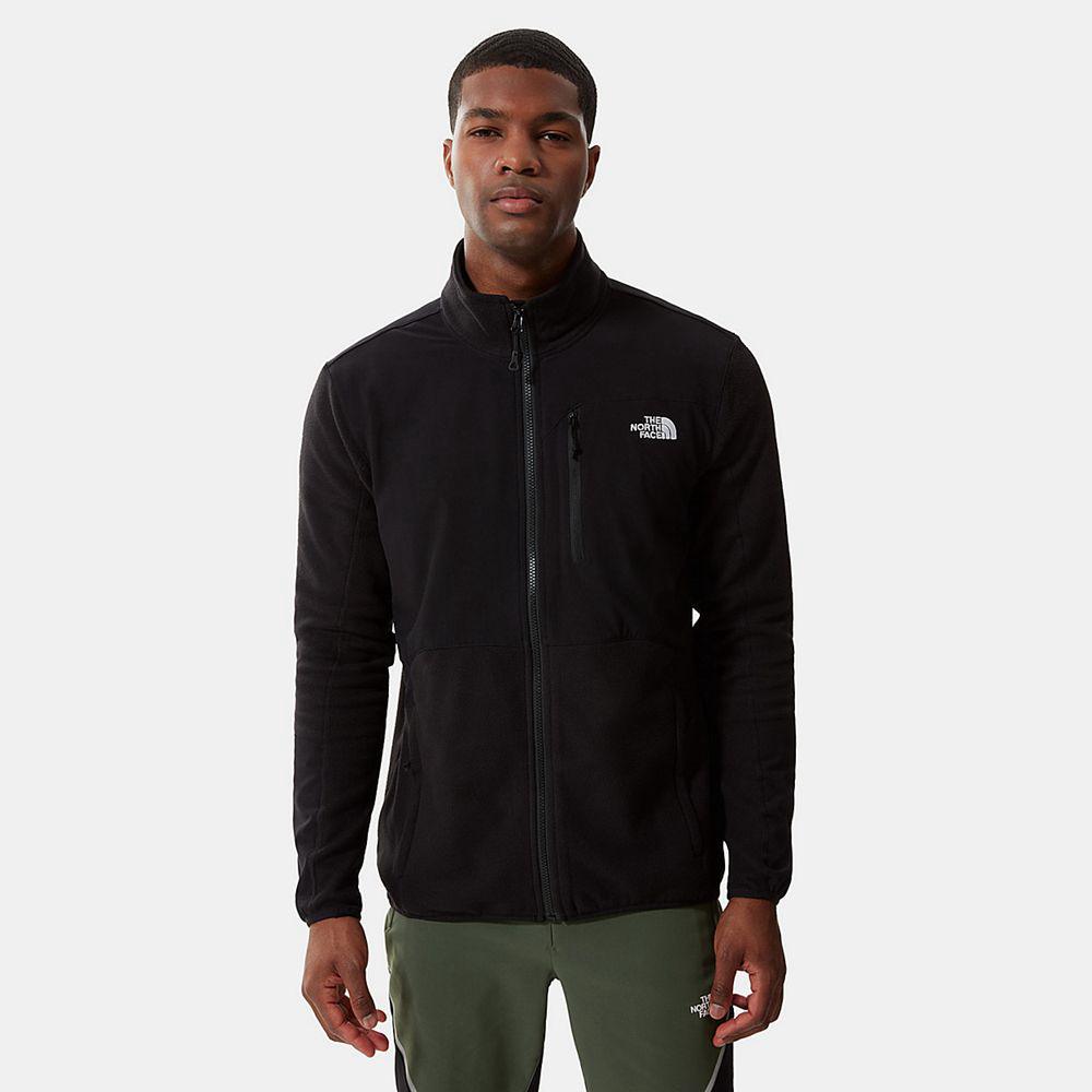 The North Face Glacier Pro Full-Zip Ανδρικα Μπουφάν Fleece - Μαυρα (MRLB01542)